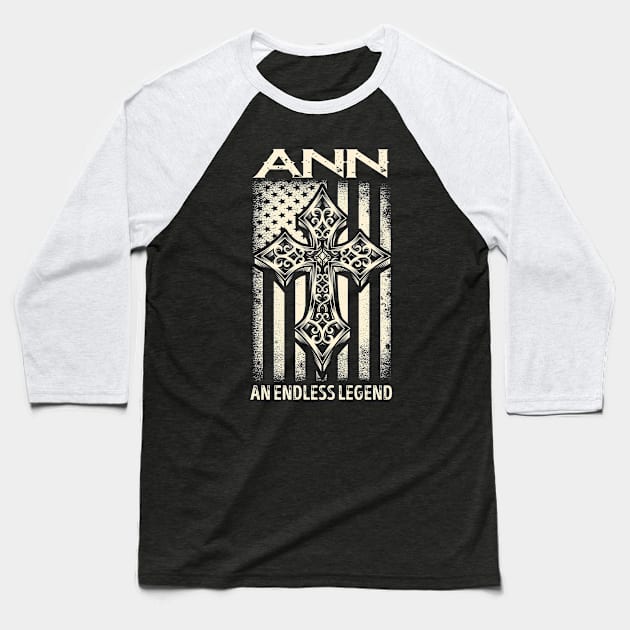 ANN Baseball T-Shirt by ALEXANDRA PIVOVAROVA |